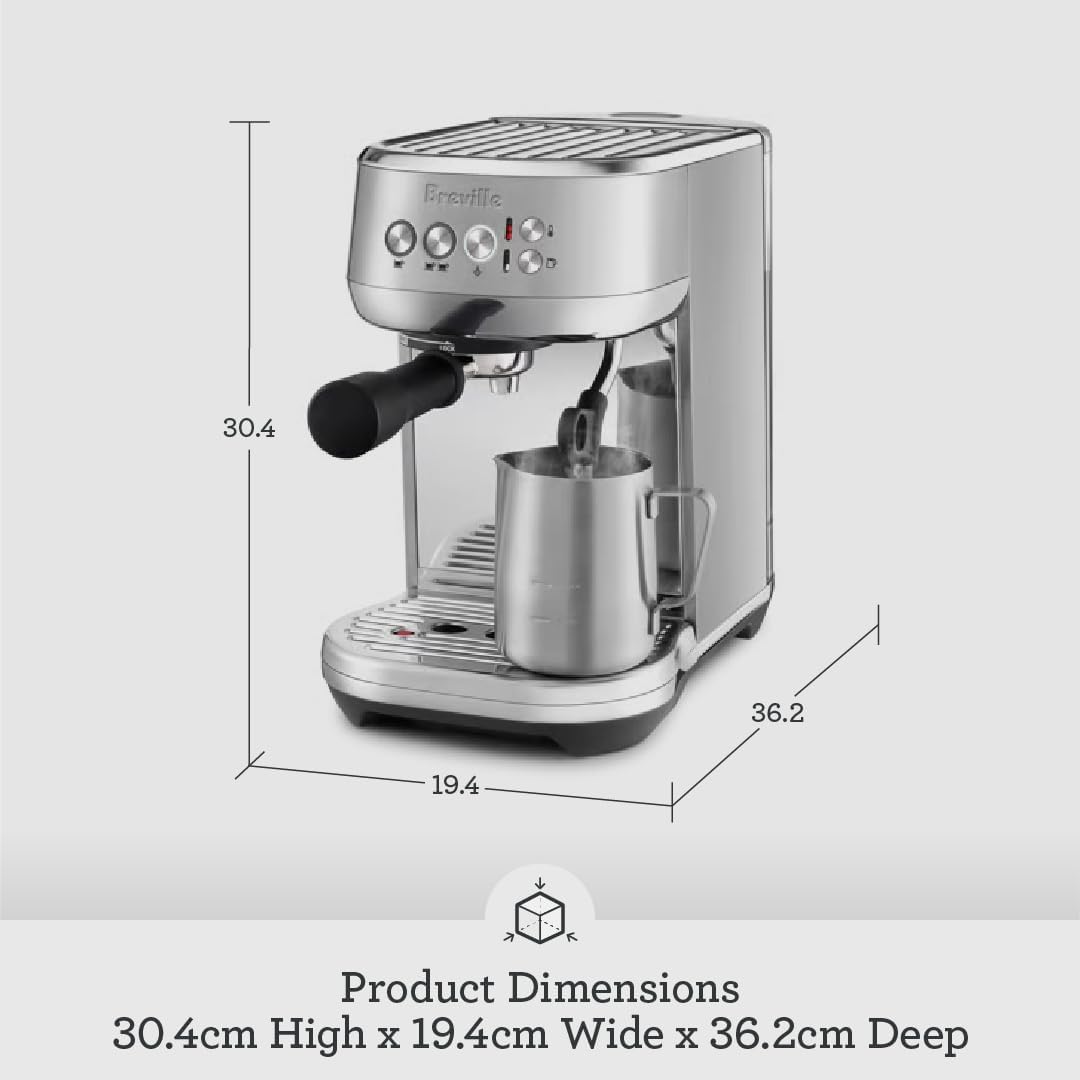Breville Bambino Plus Espresso Machine BES500SST Sea Salt