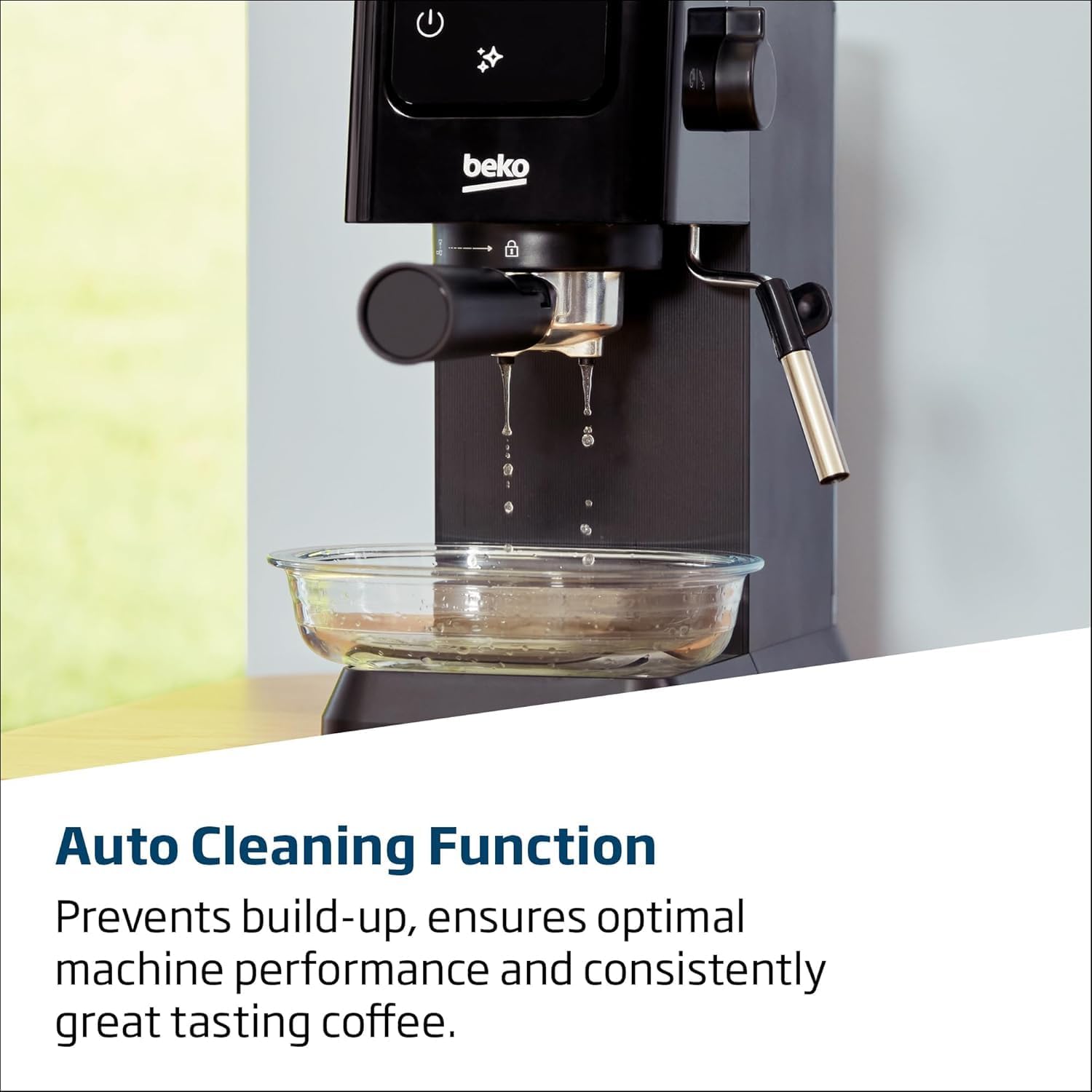 BEKO CaffeExperto CEP 5302B Manual Espresso Machine with Milk Frother