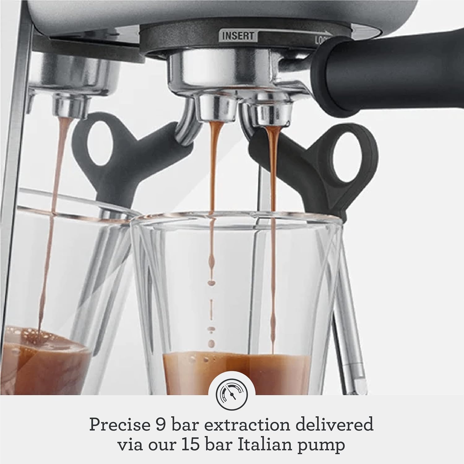 Breville Bambino Plus Espresso Machine BES500SST Sea Salt