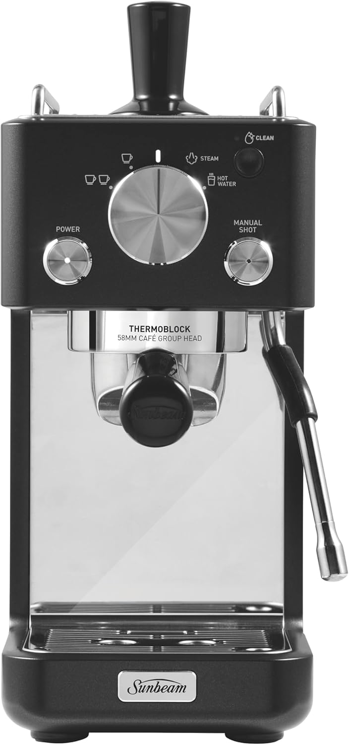 Sunbeam Origins Slimline Espresso Machine EMM4500BK Black
