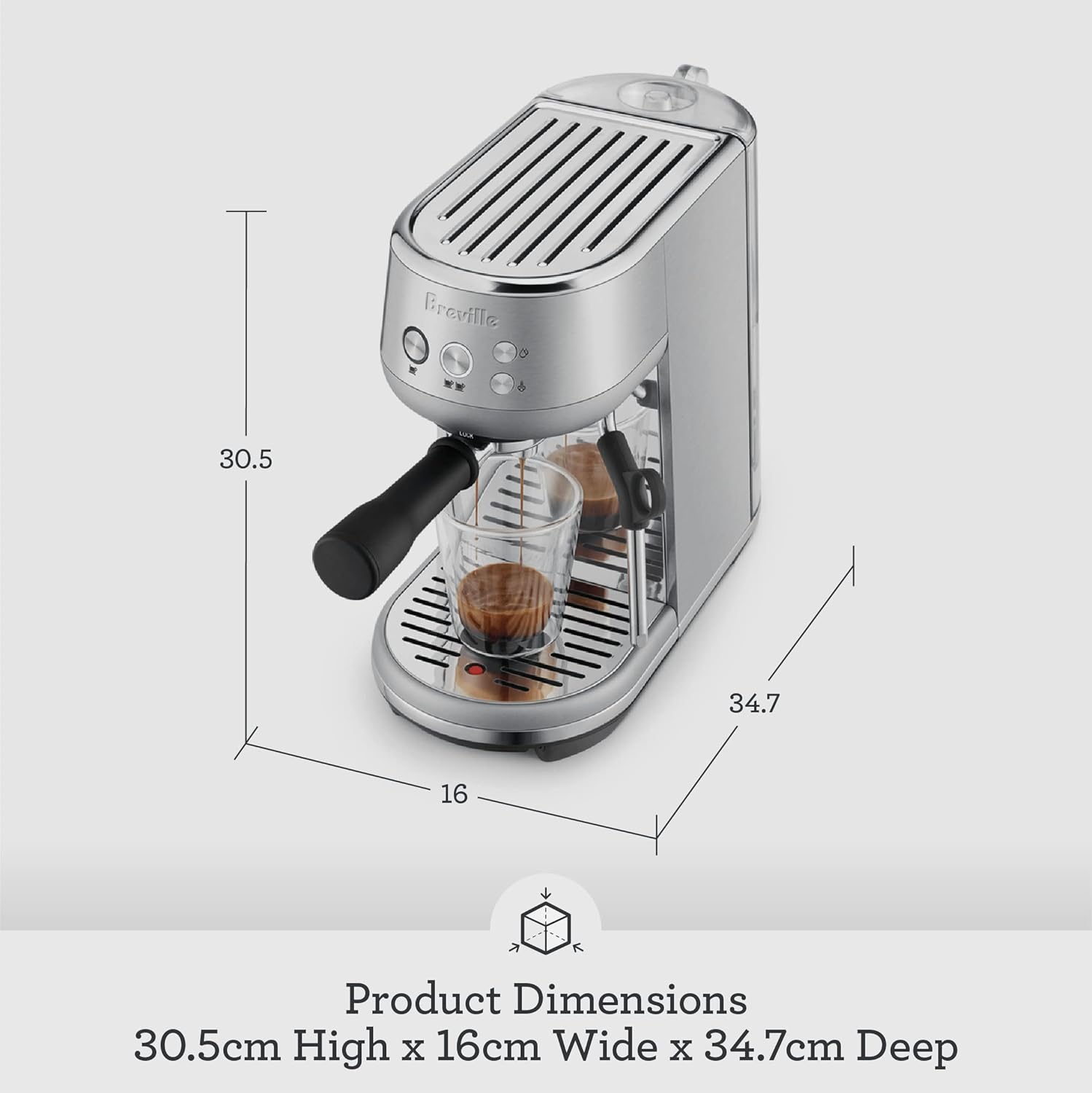 Breville Bambino Espresso Machine BES450BSS Brushed Stainless Steel