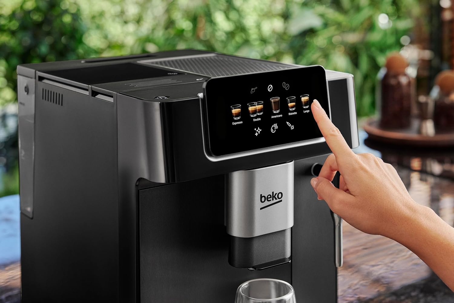 BEKO CaffeExperto CEP 5302B Manual Espresso Machine with Milk Frother