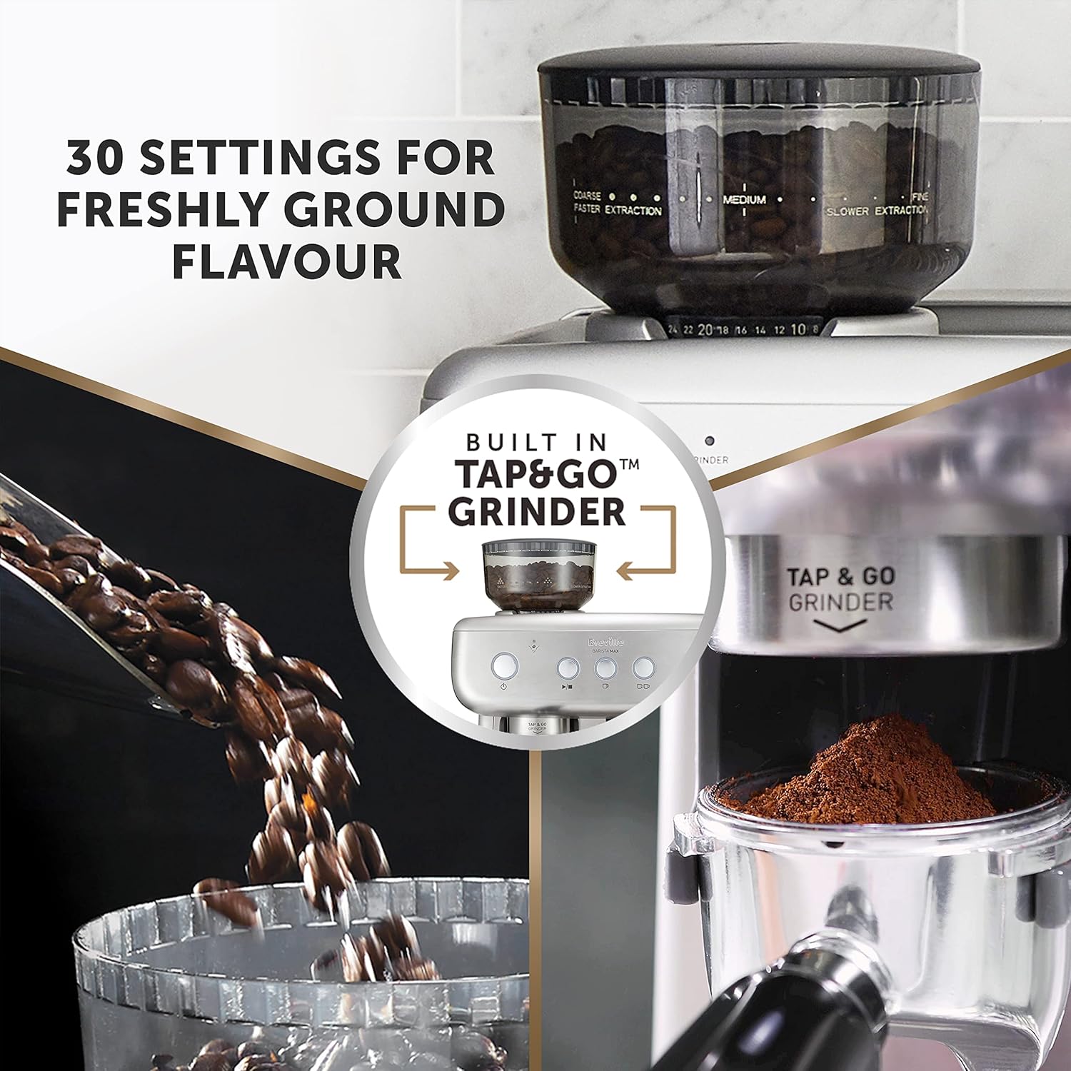 Sunbeam Origins Slimline Espresso Machine EMM4500BK Black