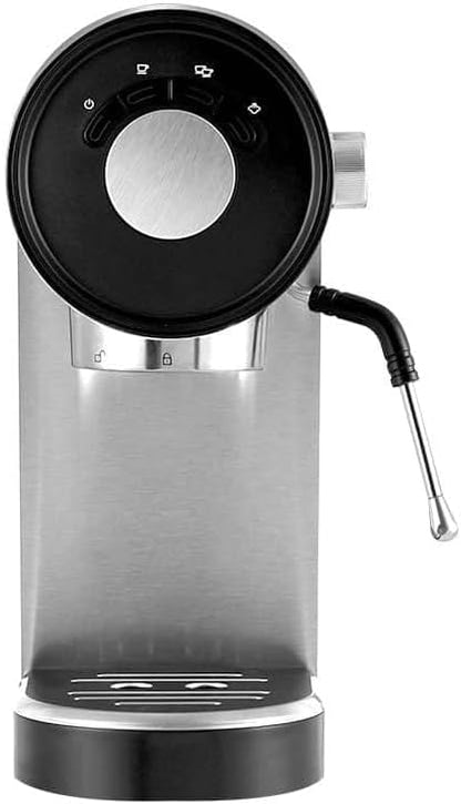 Devanti 20 Bar Espresso Coffee Machine with Milk Frother Stainless Steel