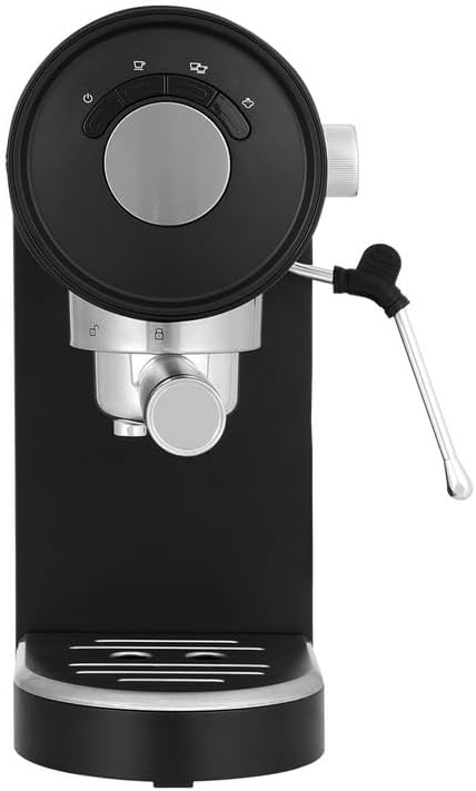 Devanti 20 Bar Espresso Coffee Machine with Milk Frother Stainless Steel