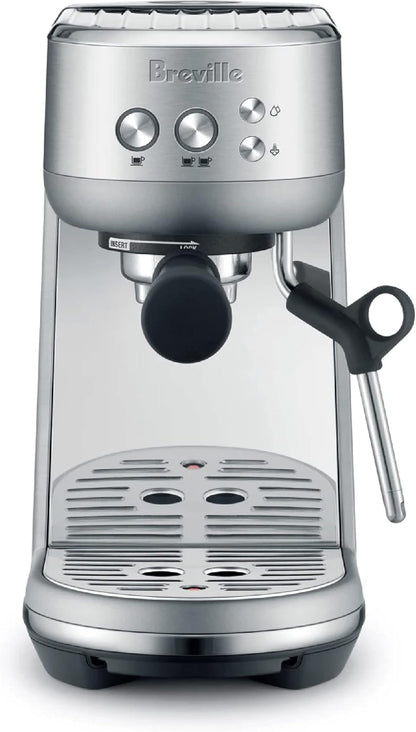 Breville the Bambino Espresso Machine, Brushed Stainless Steel, BES450BSS