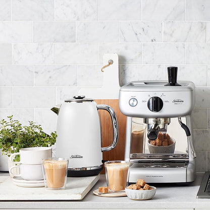 Sunbeam EM4300S Mini Barista Espresso Coffee Machine Silver