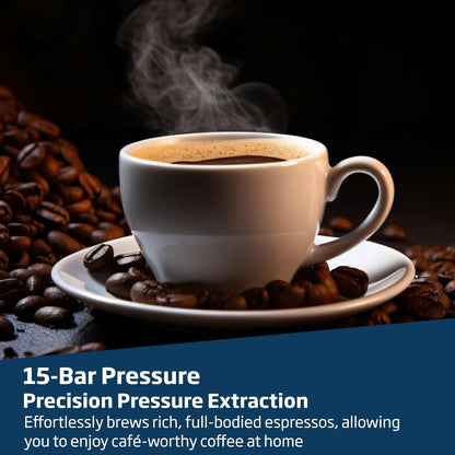 BEKO CaffeExperto CEP 5302B Manual Espresso Machine with Milk Frother