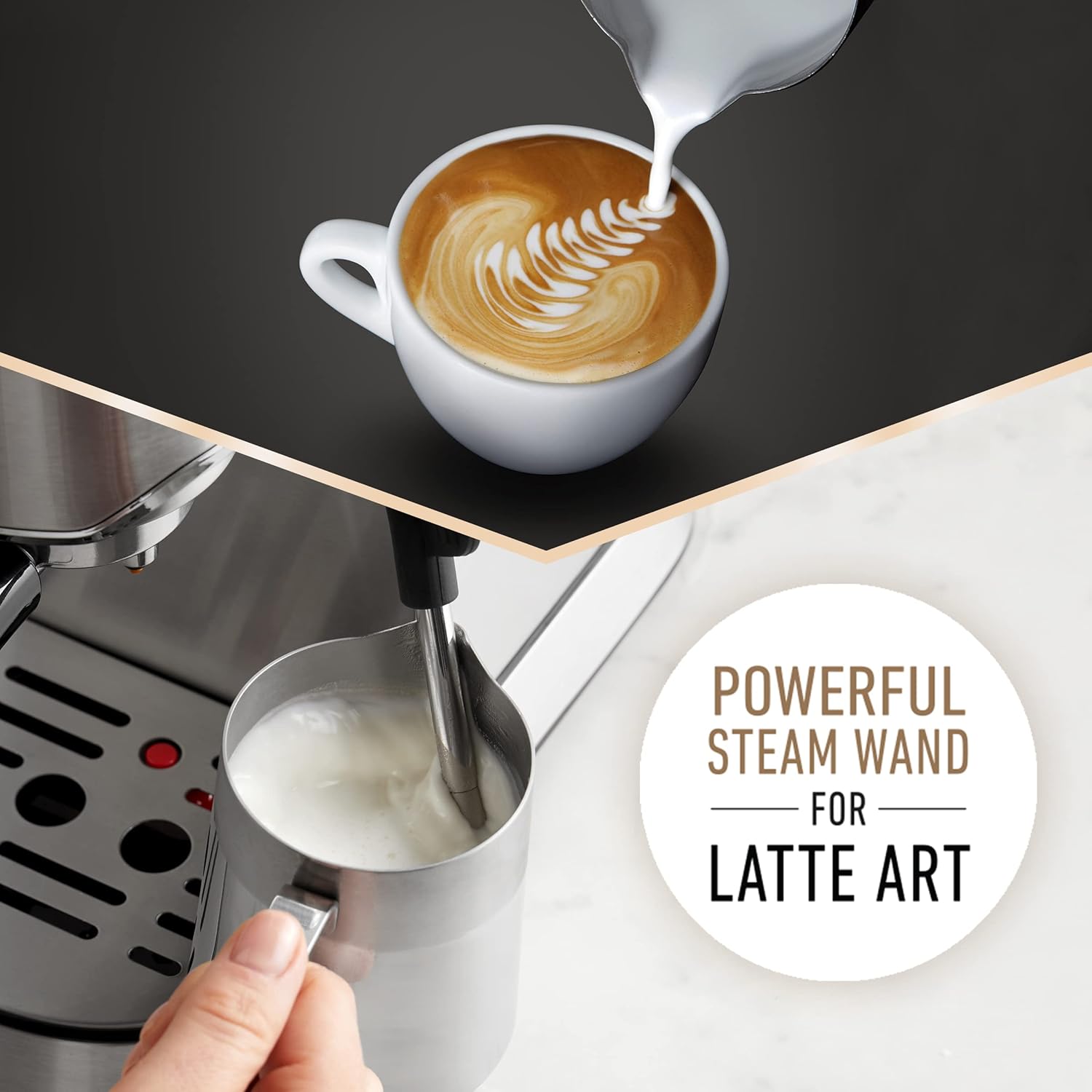 Sunbeam Compact Barista Espresso Machine EMM2900SS Silver