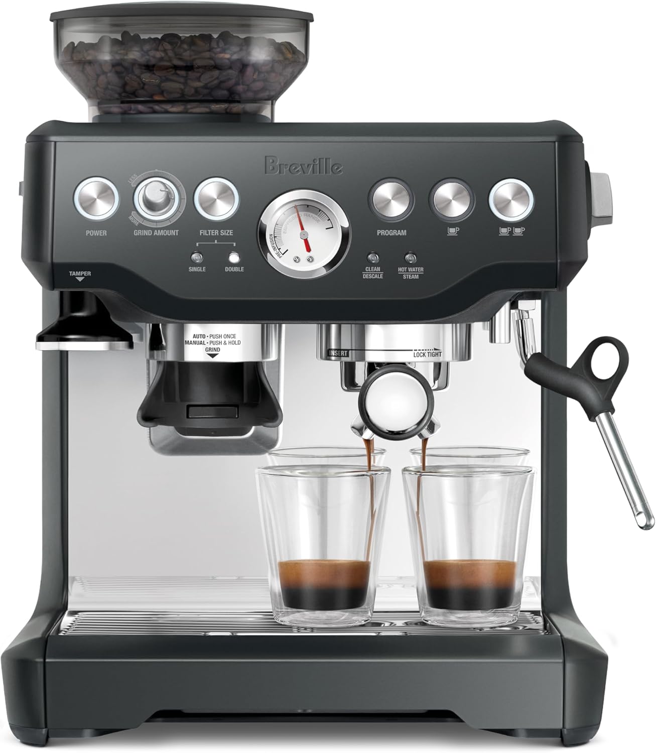 Breville Barista Express Espresso Machine BES870BSS Brushed Stainless Steel