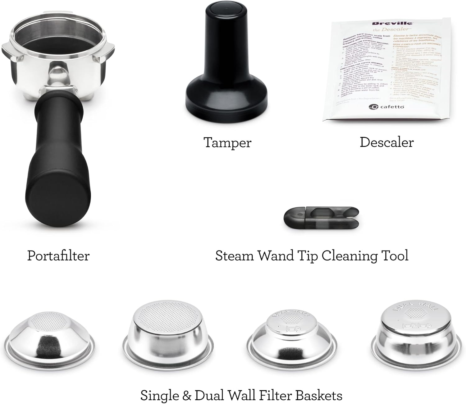 Breville Bambino Espresso Machine BES450BSS Brushed Stainless Steel