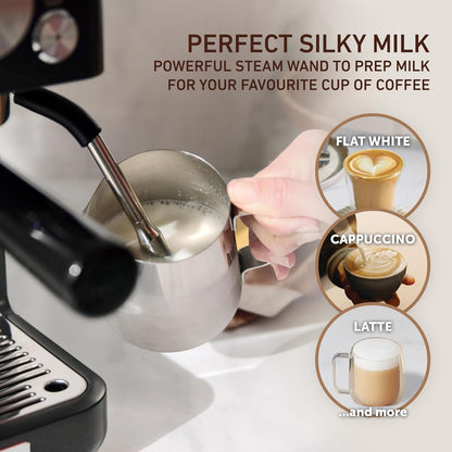 Sunbeam Origins Slimline Espresso Machine EMM4500BK Black